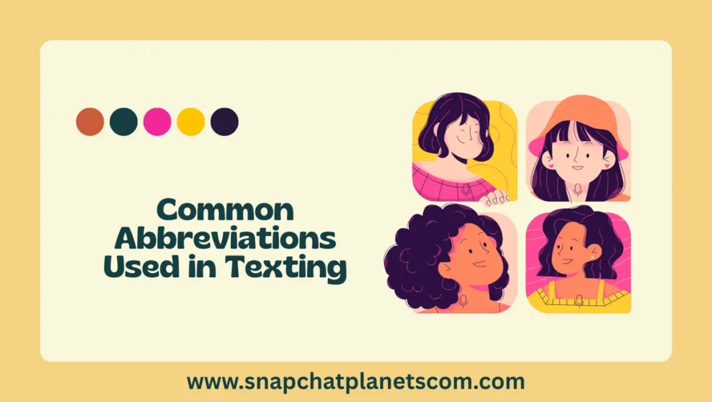 Common Abbreviations Used in Texting